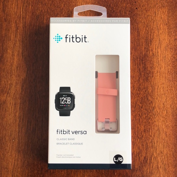 fitbit versa classic band petal